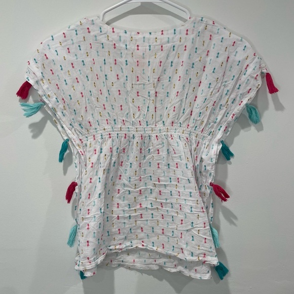 KIDS: Cat & Jack Multi-Color Girls Swim Coverup - Picture 4 of 5